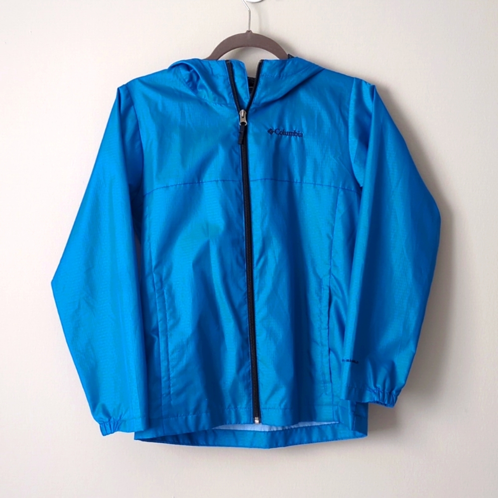 Columbia rainjacket youth kids size Medium or women's xs